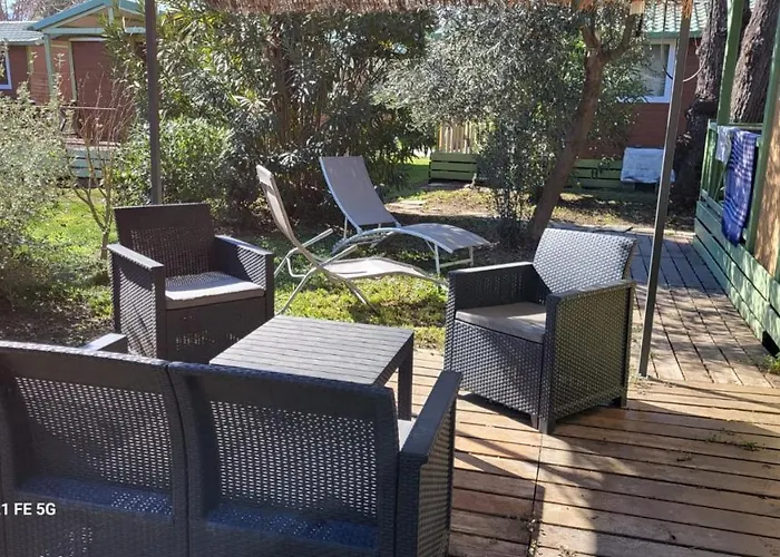 Climatise Avec Patio En Haute Corse 5 Couchages 木屋