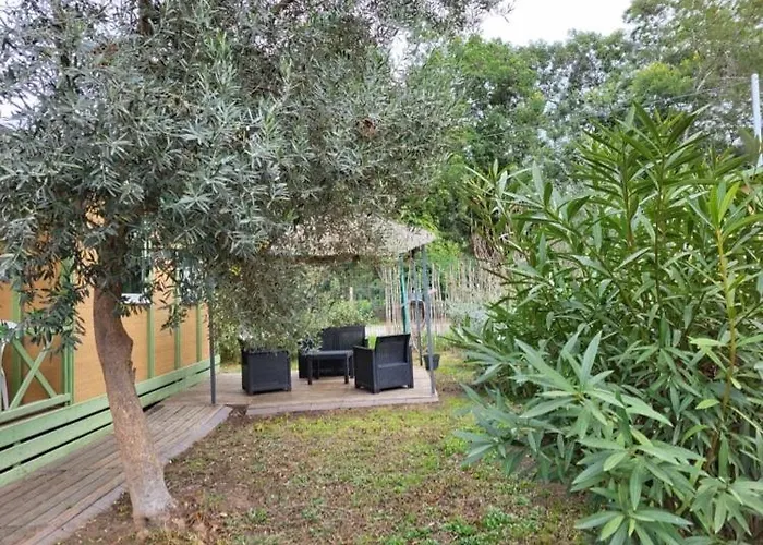 Climatise Avec Patio En Haute Corse 5 Couchages 木屋